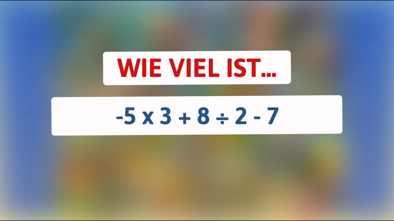 Bist du schlau genug, um dieses scheinbar einfache Rätsel zu lösen? Probier dein Können!"