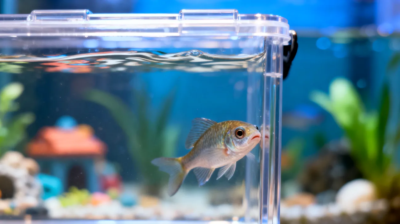 Fische benötigen während einer Reise spezielle Beschäftigung und Stimulation, da der Transport und die veränderte Umgebung Stress verursachen können und sie in einem begrenzten, temporären Behälter keine natürlichen Beschäftigungsmöglichkeiten haben"